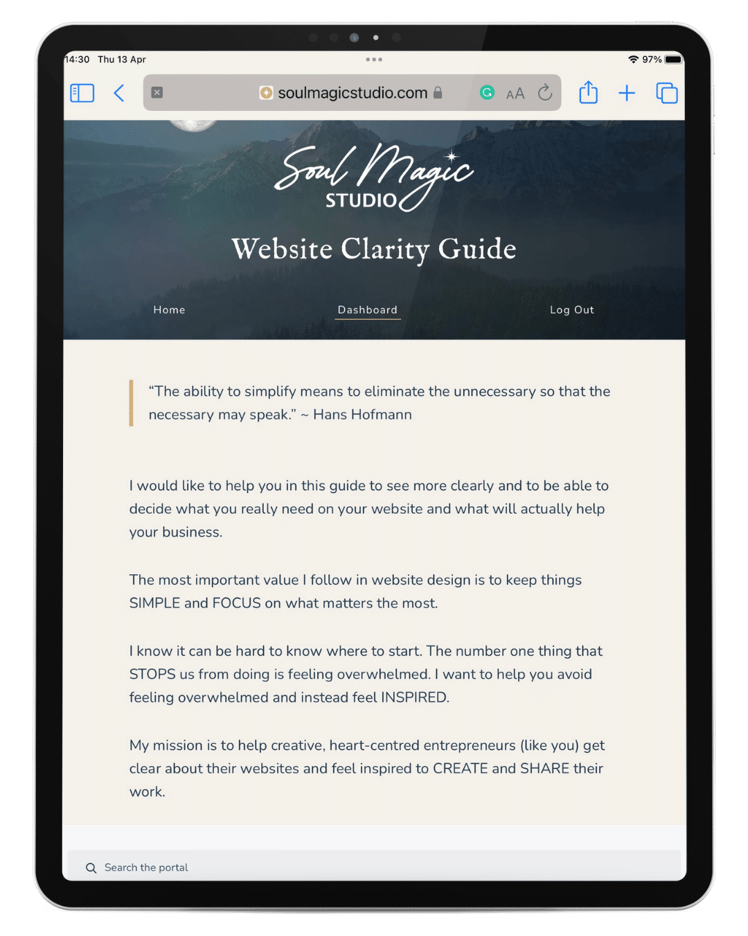 Website Clarity Guide